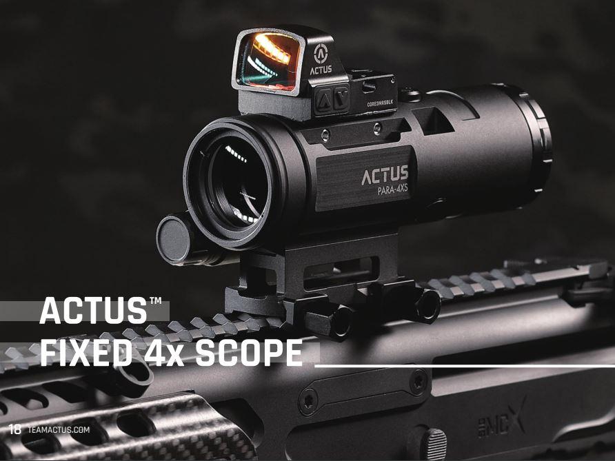 The ROK Marine Corps use ACTUS Core 2 and magnifier PARA 3M